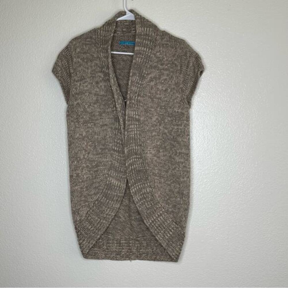 Alice + Olivia Chunky Knit Merino‎ Wool Cardigan Shrug